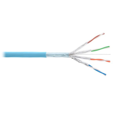 Nikomax falikábel F/FTP, Cat.6a, Dca, LSOH, 500m, világoskék (NKL 4355C-IB) kábel és adapter