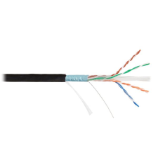 Nikomax falikábel F/UTP, Cat.6, Fca, PE, 305m, fekete, kültéri  (NKL 4740B-BK) (NKL 4740B-BK) kábel és adapter
