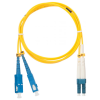 Nikomax Fiber Optic SC/UPC Fiber Optic LC/UPC Átalakító Sárga 10m NMF-PC2S2C2-SCU-LCU-010