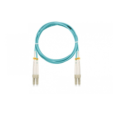 Nikomax LC-LC MM 50/125 OM3 duplex optikai patch kábel 3m kék (NMF-PC2M3C2-LCU-LCU-003) kábel és adapter
