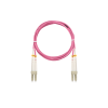 Nikomax Optikai patch kábel LC-LC Duplex 2m - Magenta (NMF-PC2M4C2-LCU-LCU-002)