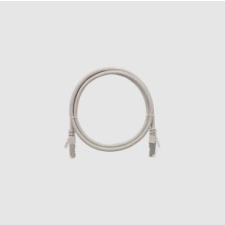 Nikomax Patch kábel F/UTP CAT5e LSOH, 10m, szürke kábel és adapter