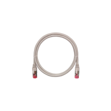 Nikomax Patch kábel S/FTP CAT6a LSOH 10m szürke (NMC-PC4SA55B-100-C-GY) kábel és adapter