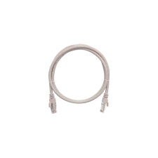 Nikomax patch kábel s/ftp cat6a lsoh, essential series, 3m, szürke kábel és adapter