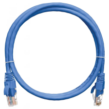 Nikomax patch kábel s/ftp, cat6a, pvc, 20m, kék nmc-pc4sa55b-200-bl kábel és adapter