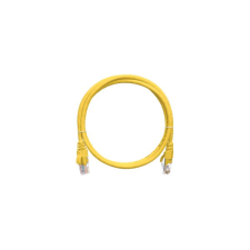 Nikomax patch kábel UTP, CAT5e, LSZH, 15m, sárga (NMC-PC4UD55B-150-C-YL) (NMC-PC4UD55B-150-C-YL) kábel és adapter