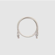 Nikomax Patch kábel UTP, CAT5e, PVC, 2m, szürke kábel és adapter