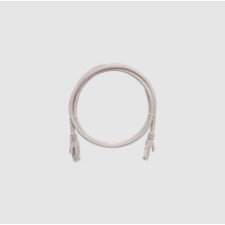 Nikomax Patch kábel UTP CAT6 LSOH, 3m, szürke kábel és adapter