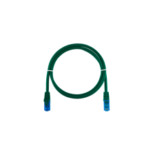 Nikomax Patch kábel UTP CAT6 LSOH, Essential Series,  20m, zöld kábel és adapter