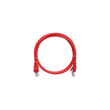 Nikomax patch kábel UTP, CAT6, LSZH, 15m, piros (NMC-PC4UE55B-150-C-RD) kábel és adapter
