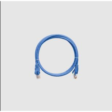 Nikomax Patch kábel UTP, CAT6, LSZH, 2m, kék (NMC-PC4UE55B-020-C-BL) kábel és adapter