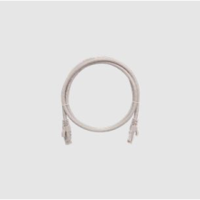 Nikomax Patch kábel UTP, CAT6, PVC, 1m, szürke (NMC-PC4UE55B-010-GY) kábel és adapter