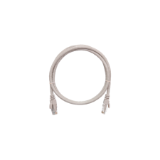 Nikomax patch kábel utp, cat6, pvc, 2m, szürke nmc-pc4ue55b-020-gy kábel és adapter