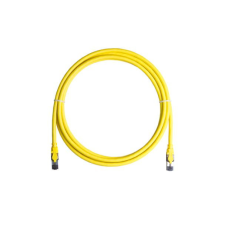 Nikomax patch kábel UTP, CAT6, PVC, 3m, sárga (NMC-PC4UE55B-030-YL) kábel és adapter