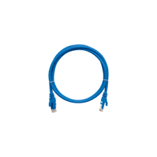 Nikomax patch kábel utp, cat6, pvc, 5m, kék nmc-pc4ue55b-050-bl kábel és adapter