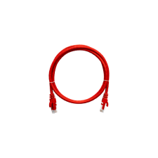Nikomax patch kábel utp, cat6, pvc, 5m, piros nmc-pc4ue55b-050-rd kábel és adapter