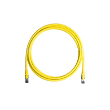 Nikomax patch kábel UTP, CAT6, PVC, 5m, sárga (NMC-PC4UE55B-050-YL) kábel és adapter