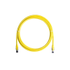 Nikomax patch kábel UTP, CAT6, PVC, 5m, sárga (NMC-PC4UE55B-050-YL) (NMC-PC4UE55B-050-YL)