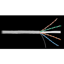 Nikomax UTP Cat6 Falikábel 305m Szürke kábel és adapter