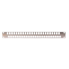 Nikomax UTP patch panel 48 port 19" 1U üres (NMC-RP48-BLANK-1U-MT) (NMC-RP48-BLANK-1U-MT)