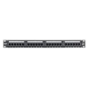 Nikomax UTP patch panel cat.6a 24 port 19" 1U (EC-URP-24-UE2) (EC-URP-24-UE2)