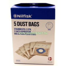 Nilfisk papír porzsák 5db-os kiszerelés (82095000) porzsák