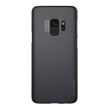 Nillkin AIR műanyag telefonvédő (gumírozott, lyukacsos) FEKETE Samsung Galaxy S9 (SM-G960) tok és táska