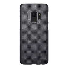 Nillkin AIR műanyag telefonvédő (gumírozott, lyukacsos) FEKETE [Samsung Galaxy S9 (SM-G960)] (5996457753222) mobiltelefon kellék