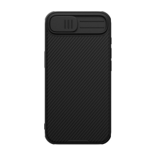 Nillkin Apple iPhone 16e camshield pro szilikon telefonvédő (ütésállóság, kameravédő, csíkos) fekete tok és táska