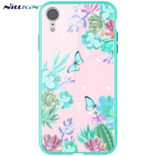 Nillkin Apple iPhone XR 6.1, NILLKIN FLORAL mobiltok, Színes tok és táska