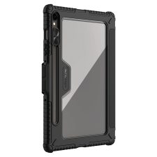 Nillkin Bumper Leather Case Pro tok Samsung Galaxy Tab S9 - fekete tablet tok