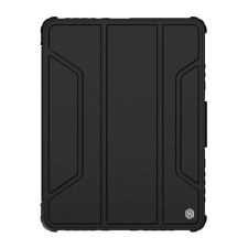 Nillkin BUMPER Pro műanyag telefonvédő (aktív Flip, Apple IPAD 10.2 (2019) szilikon keret, közepesen ütésálló) fekete tablet tok