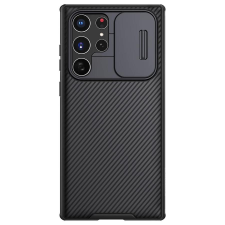 Nillkin CamShield PRO kemény tok a Samsung Galaxy S22 Ultra készülékhez fekete tok és táska