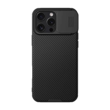 Nillkin CamShield Pro Magnetic hátlaptok iPhone 16 Pro fekete tok és táska