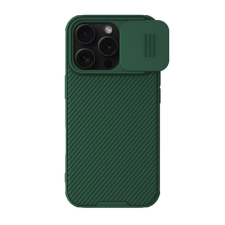 Nillkin CAMSHIELD PRO MAGNETIC műanyag telefonvédő (ütésállóság. kameravédő. mágneses. csíkos) SÖTÉTZÖLD tok és táska
