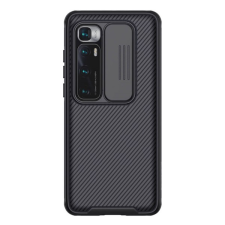 Nillkin camshield pro műanyag telefonvédő (szilikon keret, közepesen ütésálló, kamera védelem, csíkos minta) fekete gp-101897 tok és táska