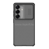 Nillkin CAMSHIELD PRO műanyag telefonvédő (ütésállóság, kameravédő, mágneses, csíkos) ÁTLÁTSZÓ/FEKETE (GP-182523)