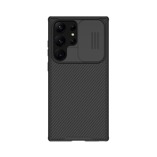 Nillkin CamShield Pro Samsung Galaxy S23 Ultra szilikon tok, fekete tok és táska