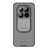 Nillkin CAMSHIELD PRO szilikon telefonvédő (ütésállóság, kameravédő, csíkos) ÁTLÁTSZÓ/FEKETE Xiaomi Redmi Note 15 Pro 5G