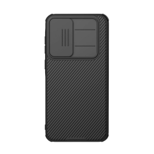 Nillkin CAMSHIELD PRO szilikon telefonvédő (ütésállóság. kameravédő. csíkos) FEKETE tok és táska