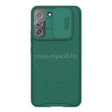 Nillkin CAMSHIELD PRO szilikon telefonvédő (ütésállóság, kameravédő, csíkos) SÖTÉTZÖLD (GP-111764) tok és táska