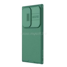 Nillkin CAMSHIELD PRO szilikon telefonvédő (ütésállóság, kameravédő, csíkos) SÖTÉTZÖLD (GP-164958) tok és táska