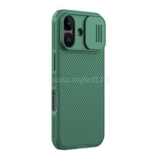 Nillkin CAMSHIELD PRO szilikon telefonvédő (ütésállóság, kameravédő, csíkos) SÖTÉTZÖLD (GP-175241) tok és táska