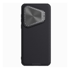 Nillkin CAMSHIELD PROP MAGNETIC szilikon telefonvédő (ütésállóság. kameravédő. kitámasztó. csíkos) FEKETE tok és táska