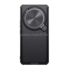 Nillkin CAMSHIELD PROP szilikon telefonvédő (ütésállóság, kameravédő, kitámasztó, csíkos) FEKETE (GP-156091) tok és táska