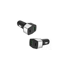 Nillkin Celerity autós USB töltő 3A (ezüst) mobiltelefon kellék