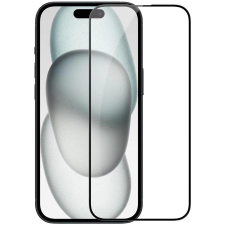 Nillkin edzett üveg kijelzővédő 2.5D CP+ PRO Apple iPhone 15 készülékhez fekete mobiltelefon kellék