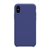 Nillkin FLEX PURE szilikon telefonvédő (ultravékony, környezetbarát, mikrofiber plüss belső, matt) SÖTÉTKÉK Apple iPhone X 5.8, Apple iPhone XS 5.8