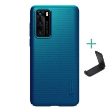 Nillkin HUAWEI P40, NILLKIN SUPER FROSTED mobiltok, Kék tok és táska