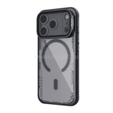 Nillkin ICEBLADE PROP szilikon telefonvédő (ütésállóság, kameravédő, kitámasztó, MagSafe) FEKETE (GP-178492) tok és táska